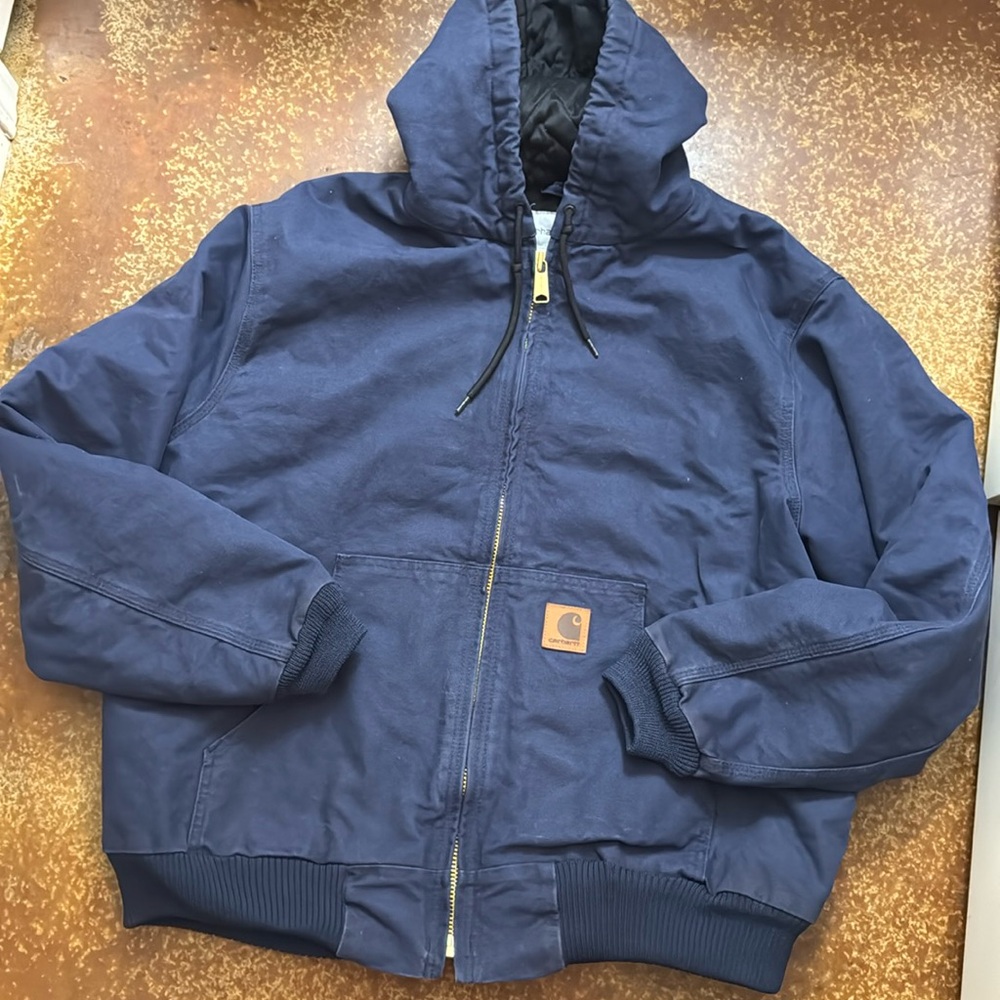 Men’s Carhartt Blue Jacket XL Regular